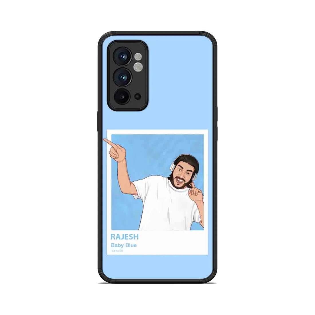 Customized Oneplus 9RT Mobile Cover with Photo Design Back Case - Cartoonify From Photo