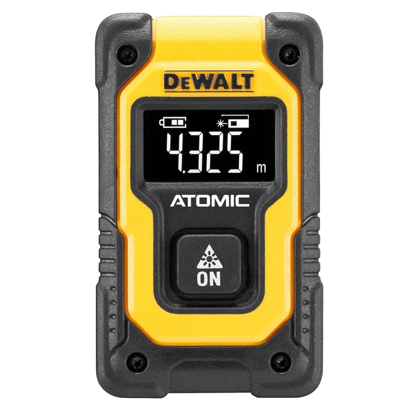 DeWALT Atomic Compact Series DW055PL Pocket Laser Distance Measurer, 55 ft, LCD Display :CD 1: QUANTITY: 1