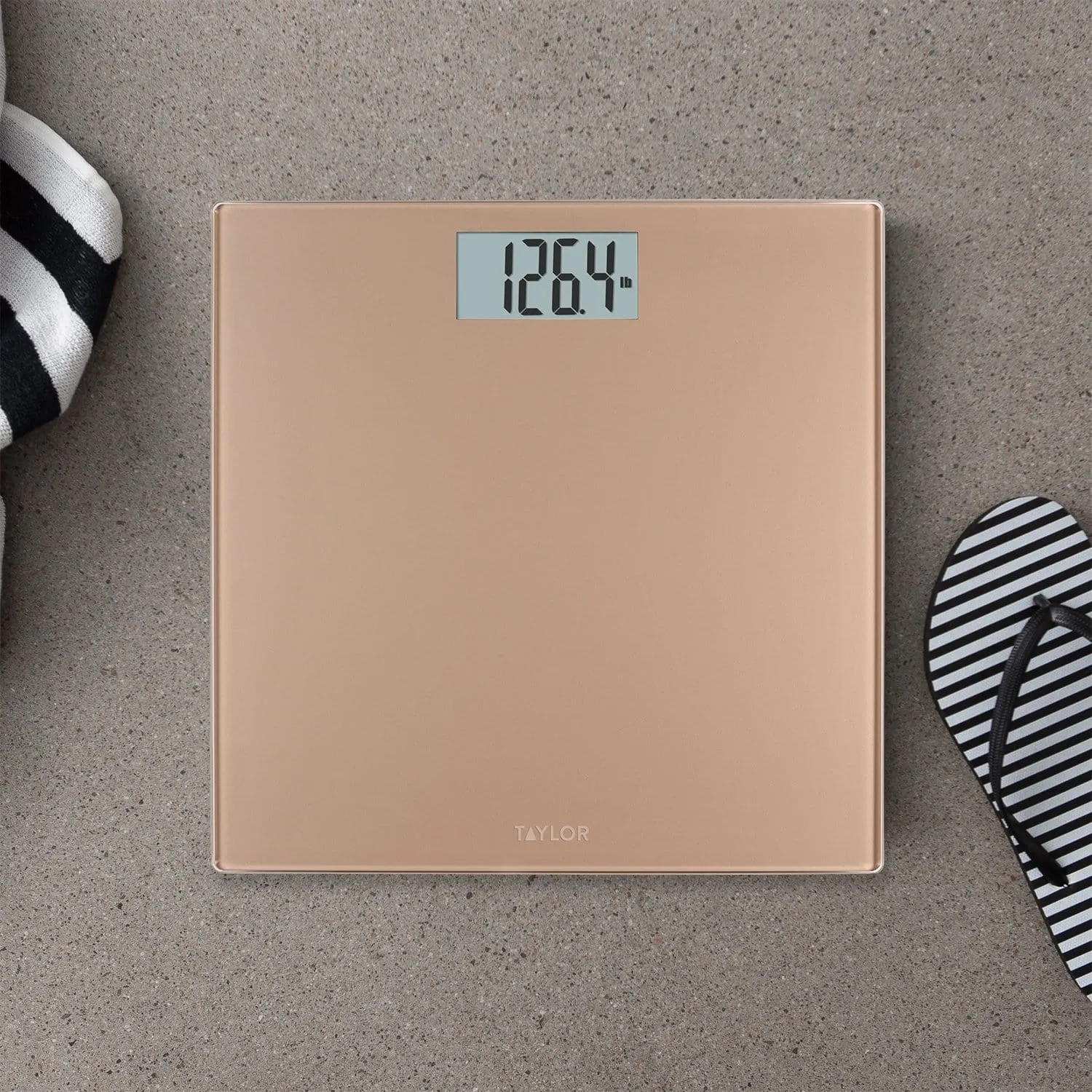 Digital Champagne Bathroom Scale