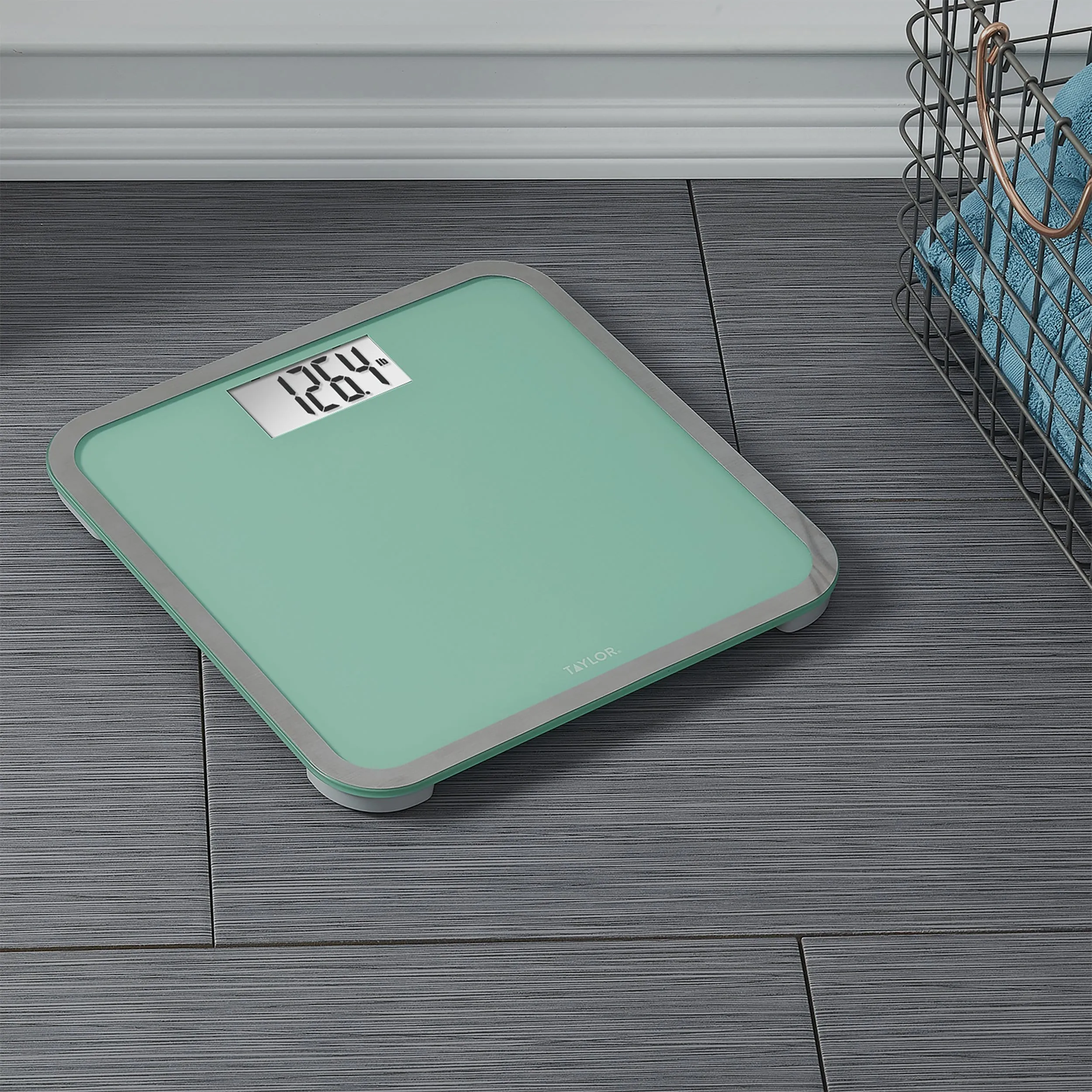 Digital Glass Scale , Seafoam Green