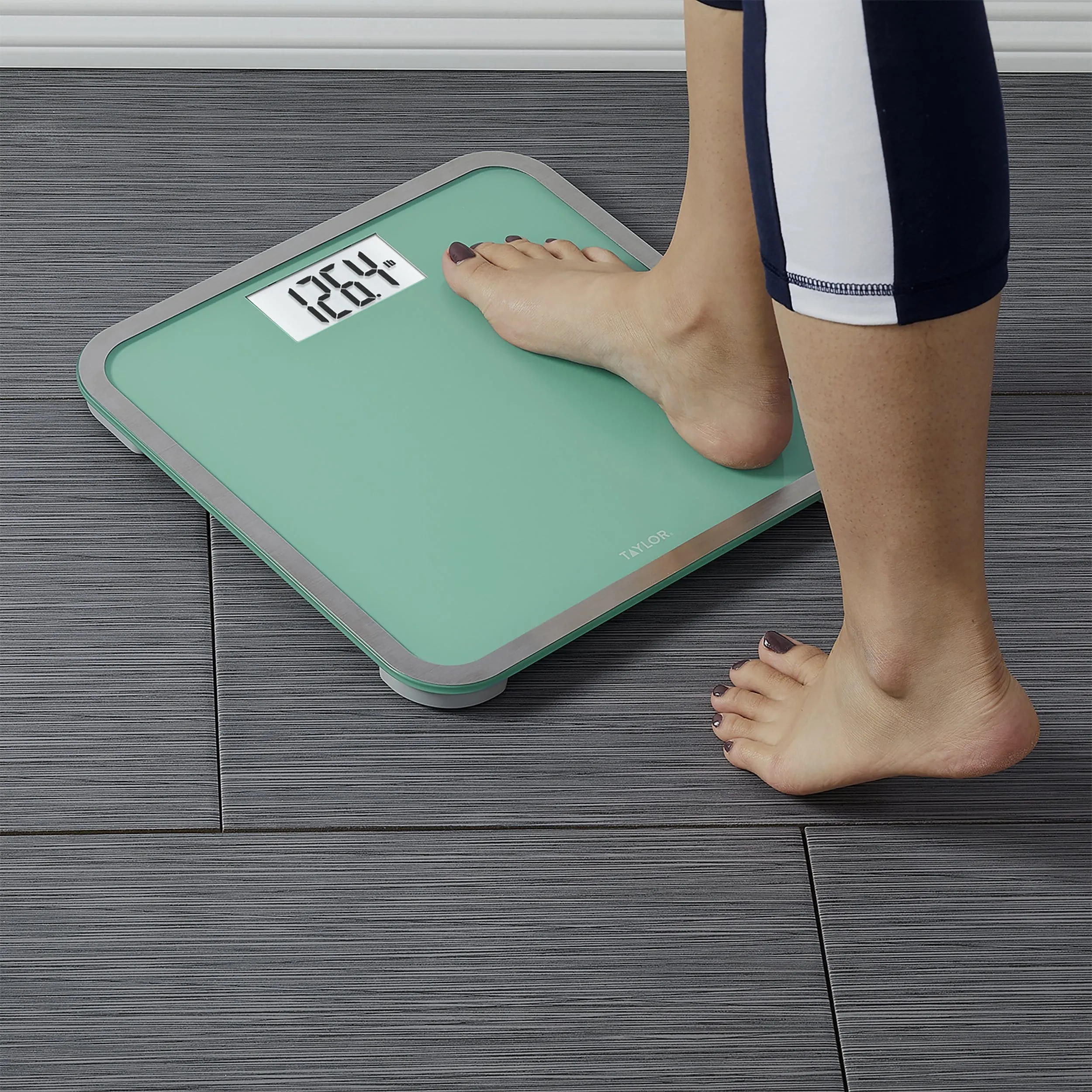 Digital Glass Scale , Seafoam Green