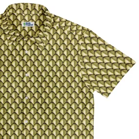 Dragon Scales Gold Dnd Button Up Shirt