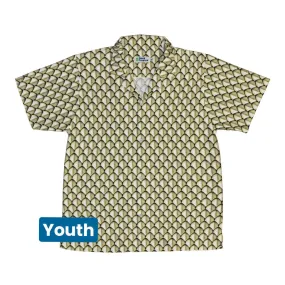 Dragon Scales Gold Dnd Youth Hawaiian Shirt