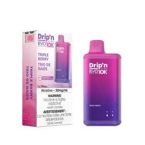 Drip'n EVO 10K Triple Berry Disposable Vape Pen