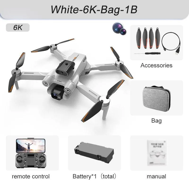 Drone 4k Professional 8K HD Camera Obstacle Avoidance Aerial Photography Brushless Foldable Quadcopter 3km