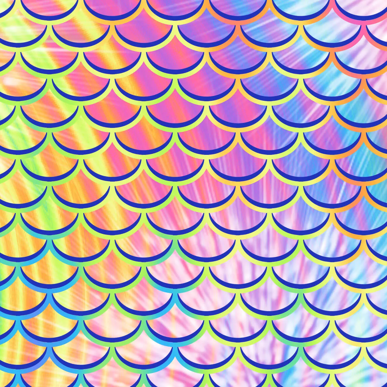 Eco-friendly Psychedelic Mermaid Dive Socks
