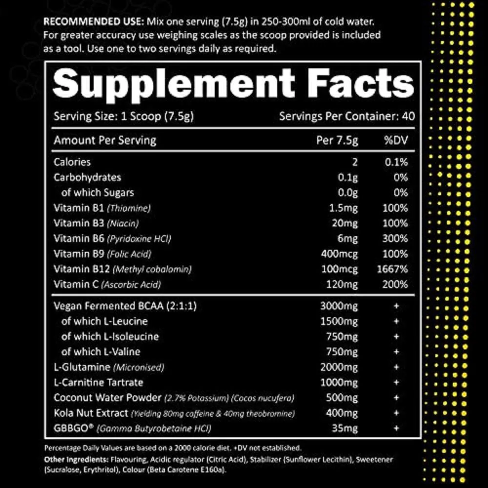 Efectiv Sports Nutrition Amino Lean 240g