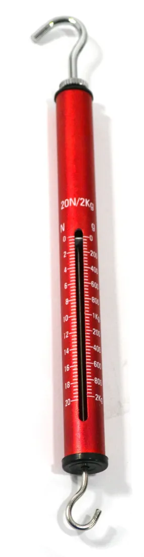 Eisco Labs High Resolution Aluminum Dynamometer; 2Kg/20N