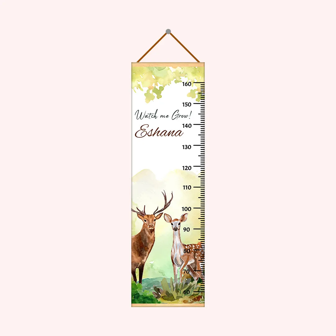 Elk theme Kids Growth scale