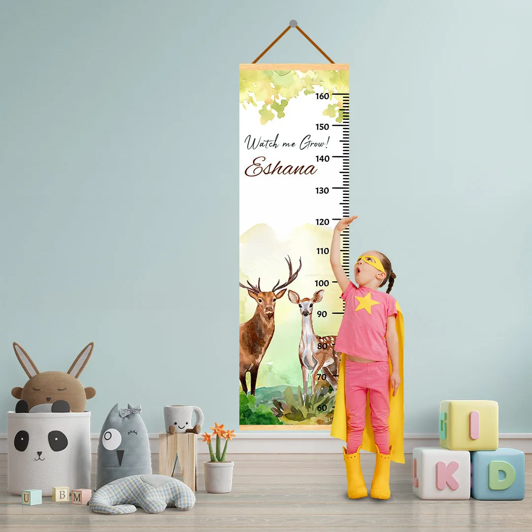 Elk theme Kids Growth scale