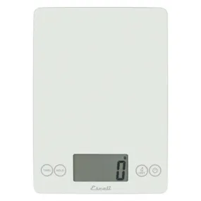 Escali Arti Glass Weigh Scale - Frost White