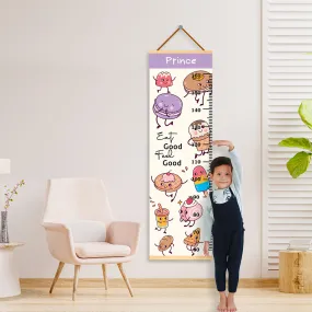Fast Food theme Kids Growth scale