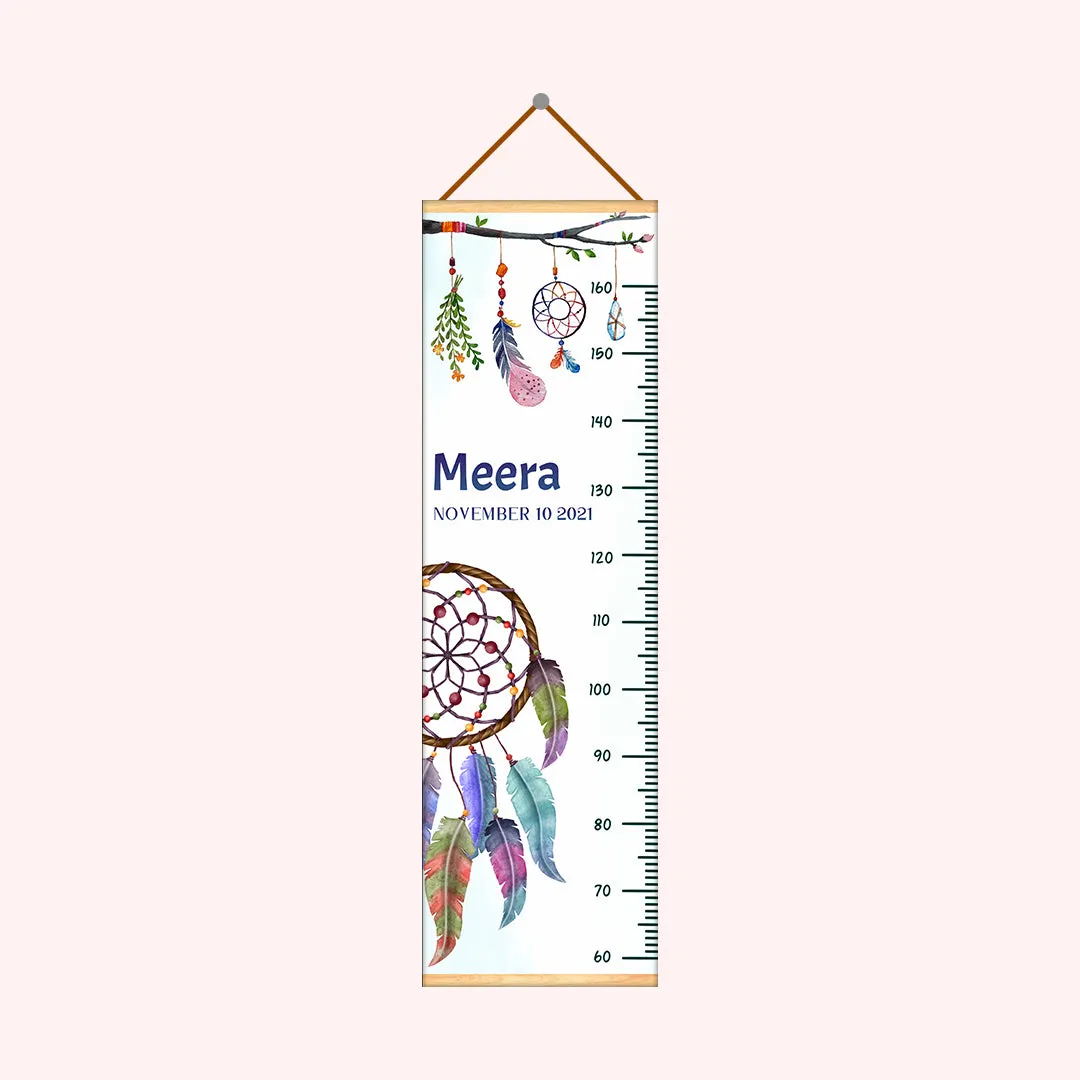 Feathers theme Kids Growth scale