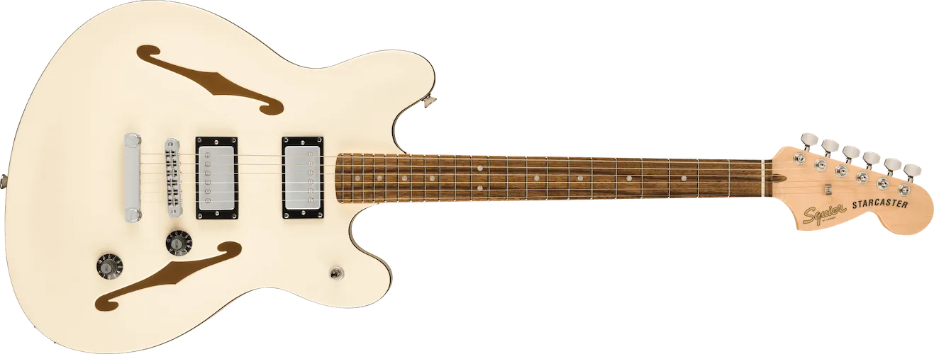 Fender Affinity Series Starcaster Dlx, Laurel Fingerboard, Olympic White