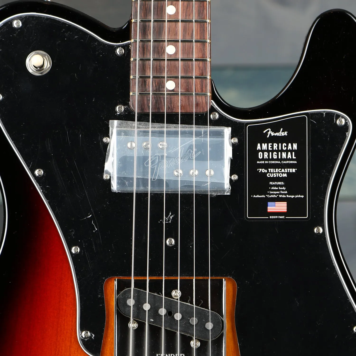 Fender American Original 70s Telecaster Custom  3-Color Sunburst