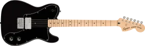 Fender Paranormal Esquire Deluxe, Black Pickguard, Metallic Black