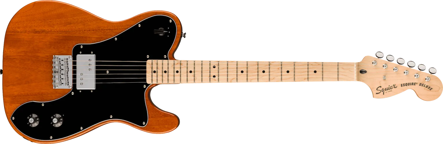 Fender Paranormal Esquire Deluxe, Maple Fingerboard, Black Pickguard, Mocha