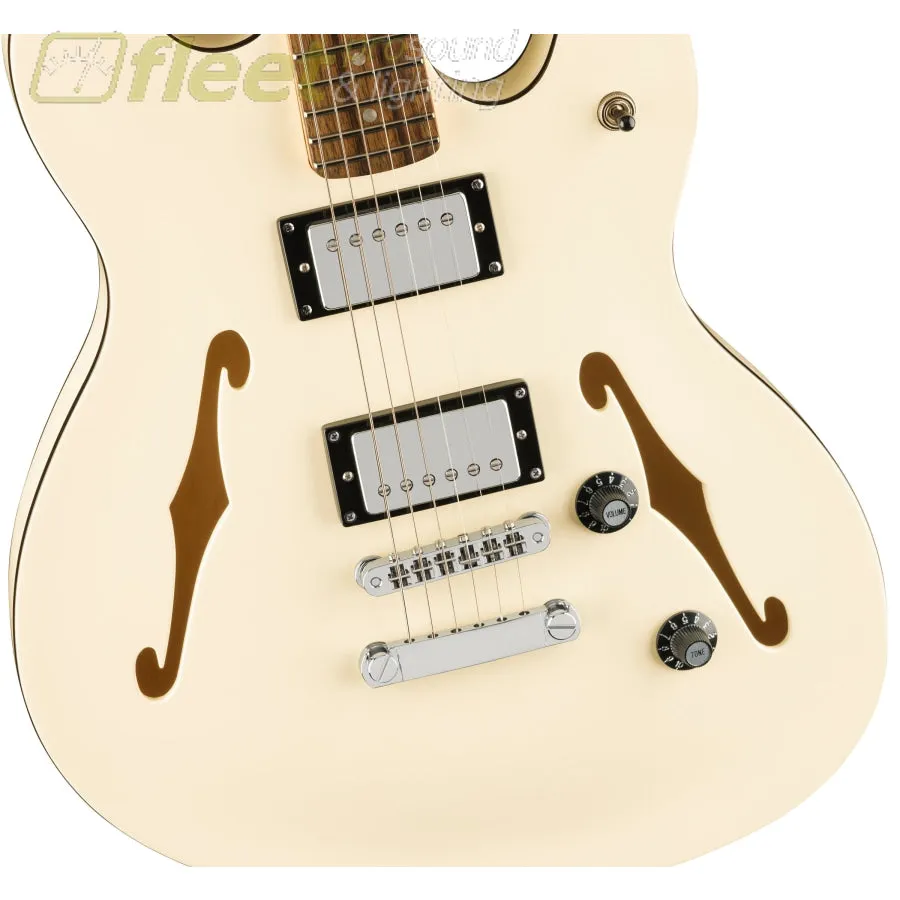 Fender Squier Affinity Series Starcaster Deluxe Electric Guitar - Olympic White - 0378450505