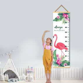 Flamingo theme Kids Growth scale