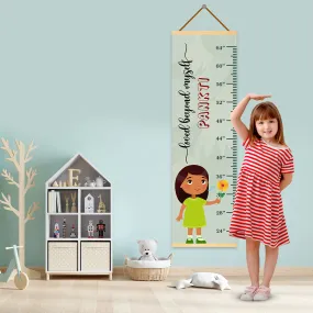 Flower theme Kids Growth scale