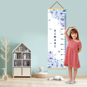 Flowers theme Kids Growth scale
