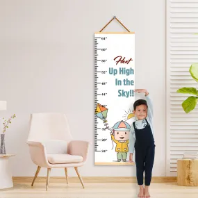 Flying Kite theme Kids Growth scale