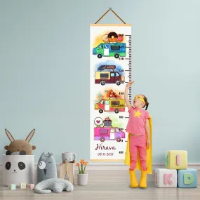 Foodie theme Kids Growth scale