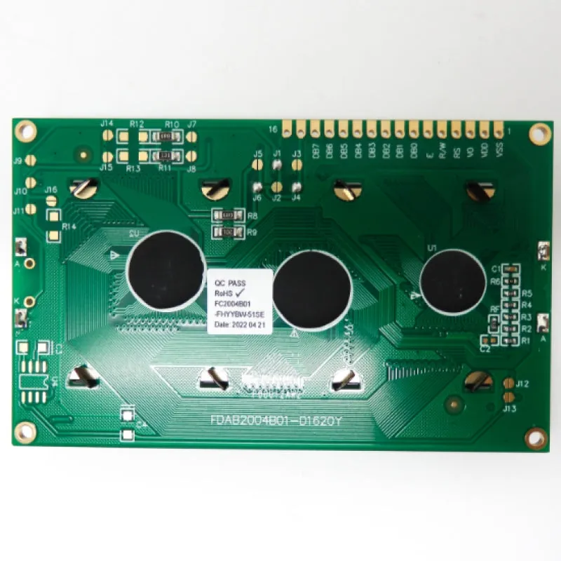 Fordata Alphanumeric LCD Display FC2004B01-FHYYBW-51SE