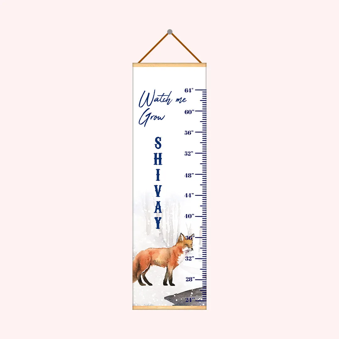 Fox theme Kids Growth scale
