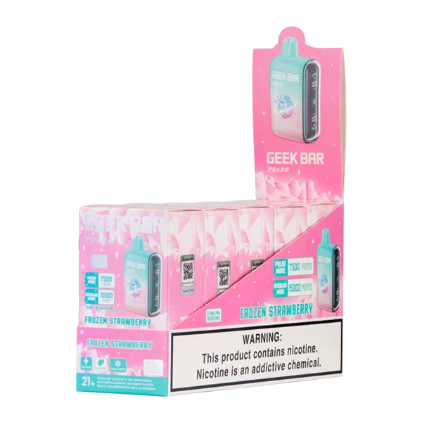 Frozen Strawberry Geek Bar Pulse (Frozen Edition)