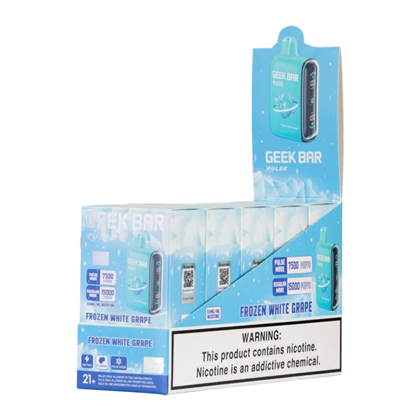 Frozen White Grape Geek Bar Pulse (Frozen Edition)