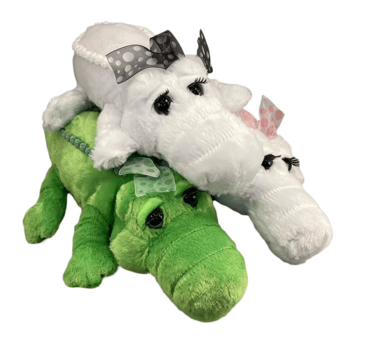 Girly Gator - Alligators with eye lashes and bows