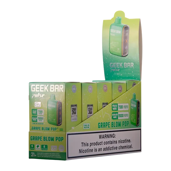 Grape B-Pop Geek Bar Pulse
