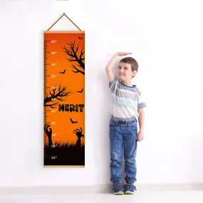 Halloween theme Kids Growth scale