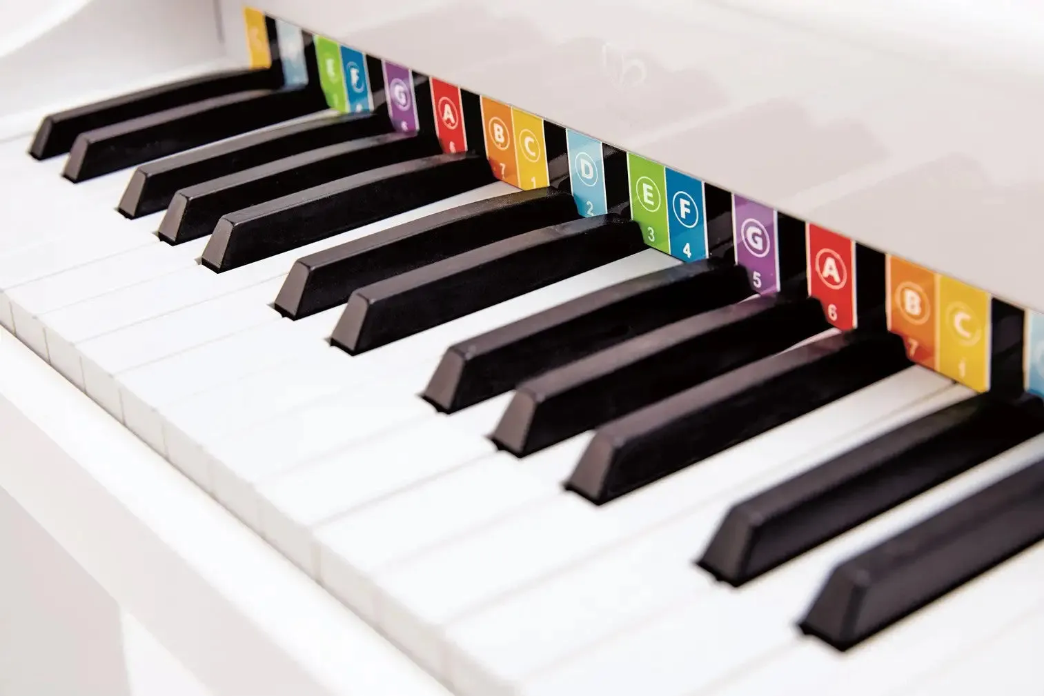 Hape Deluxe Grand Piano (White)