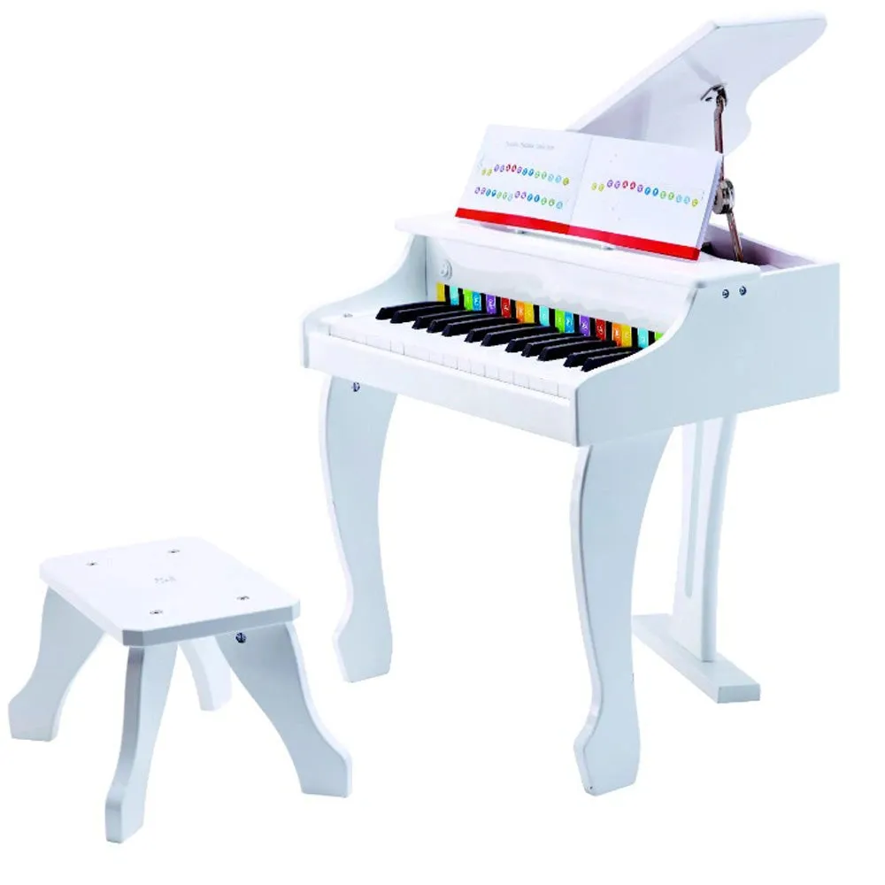 Hape Deluxe Grand Piano (White)
