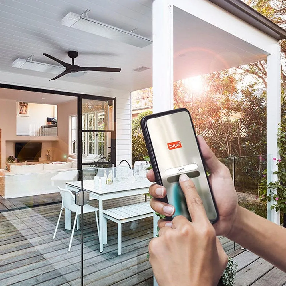Heatstrip Elegance Heater in White w/ Remote and App