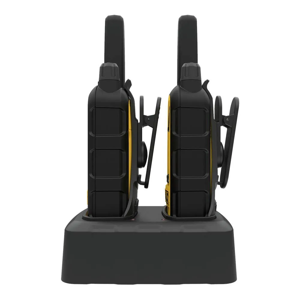 Heavy-Duty 2-Watt Jobsite FRS Walkie Talkies.