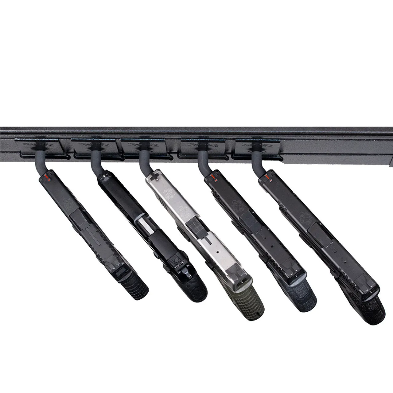 Hold Up Displays Right Facing In Barrel Pistol Holder HD52-R