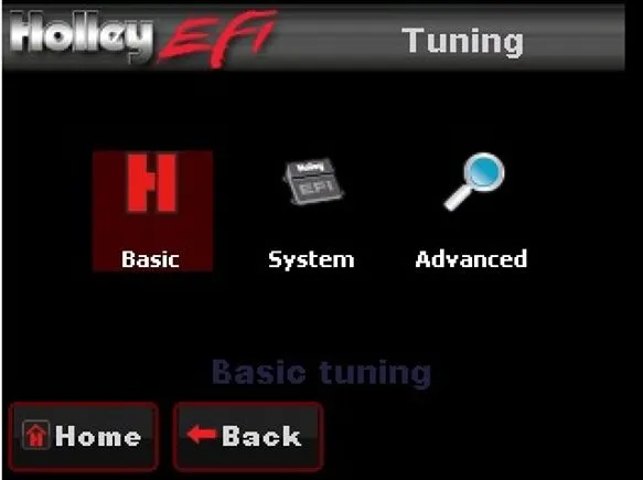 HOLLEY LCD TOUCH SCREEN 3.5" DISPLAY