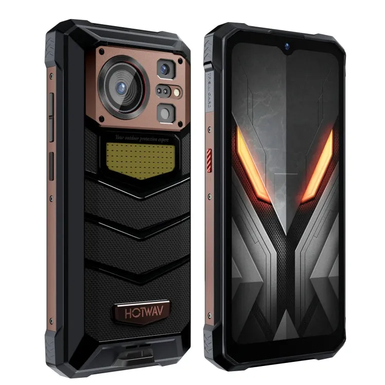 HOTWAV W11 Rugged Smartphone with Night Vision and Massive 20800mAh Battery, 6.6" Android 13, MT8788 Octa-Core, 4G Network, OTG, Call Recording Features