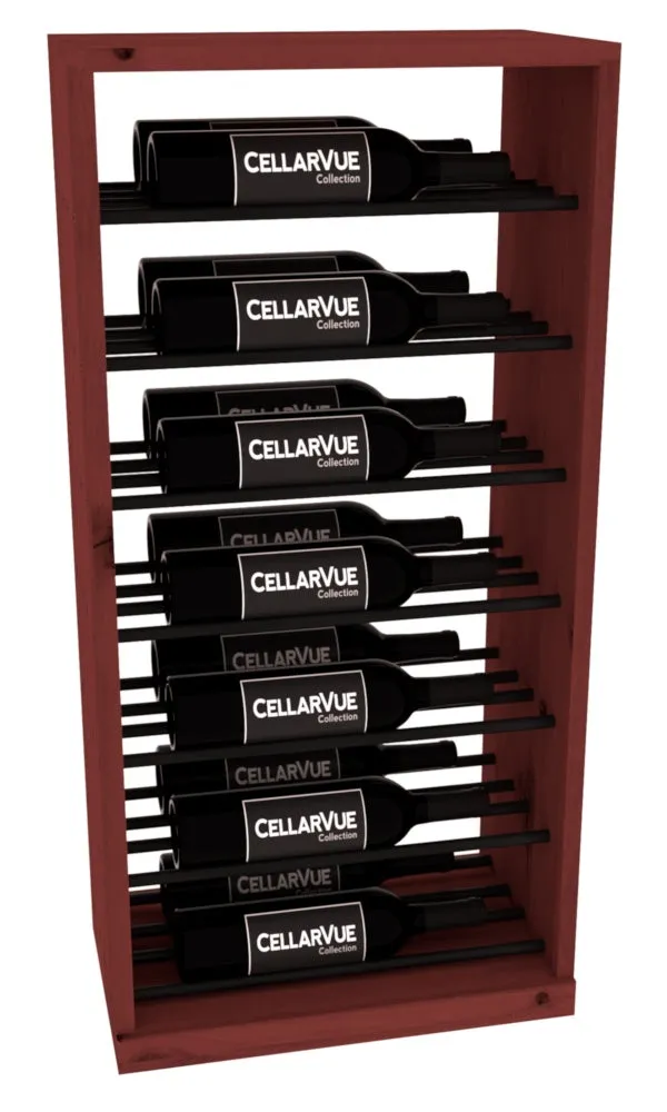 InstaCellar - 17.5" Horizontal Base Display - Black Metal Rods