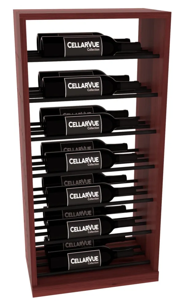 InstaCellar - 17.5" Horizontal Base Display - Black Metal Rods