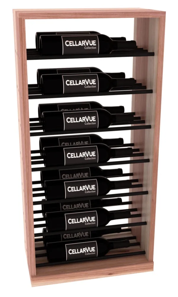 InstaCellar - 17.5" Horizontal Base Display - Black Metal Rods