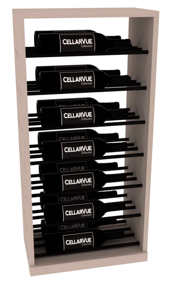 InstaCellar - 17.5" Horizontal Base Display - Black Metal Rods