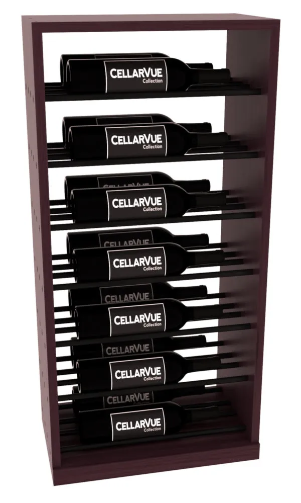InstaCellar - 17.5" Horizontal Base Display - Black Metal Rods