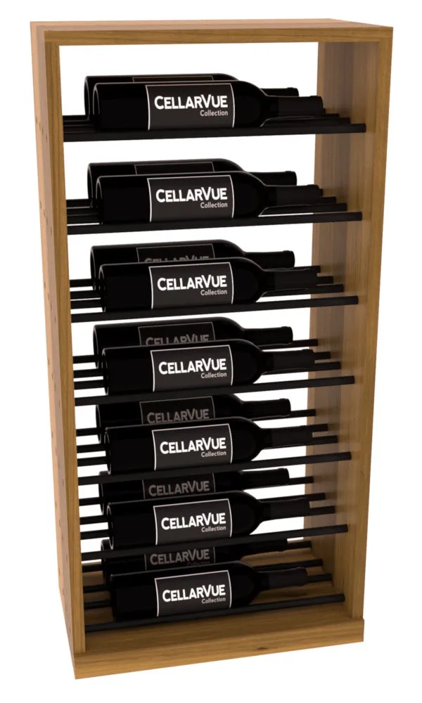 InstaCellar - 17.5" Horizontal Base Display - Black Metal Rods