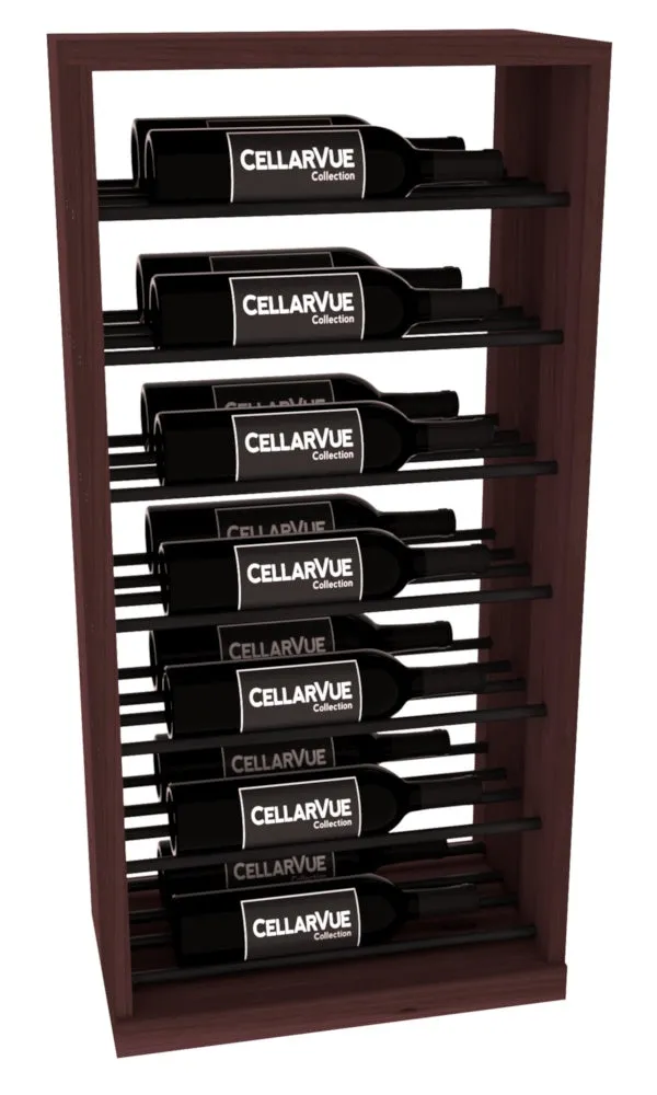 InstaCellar - 17.5" Horizontal Base Display - Black Metal Rods