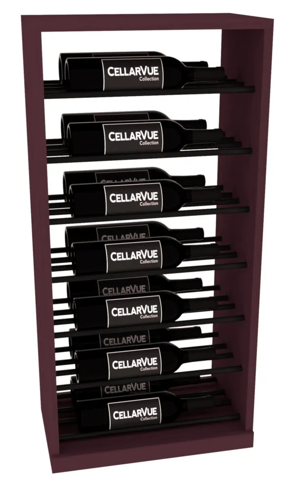 InstaCellar - 17.5" Horizontal Base Display - Black Metal Rods