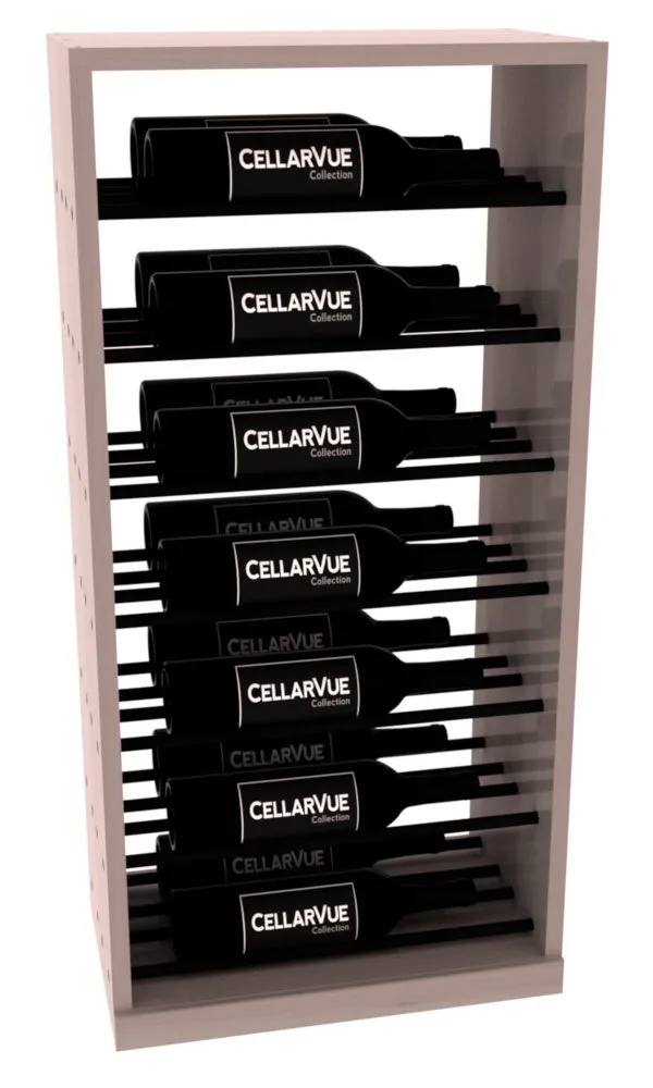InstaCellar - 17.5" Horizontal Base Display - Black Metal Rods
